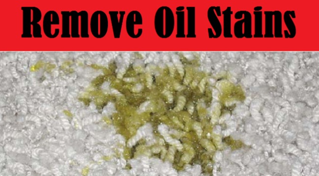 How To Remove Oil Stains From Carpet