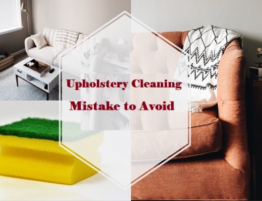 Mistakes To Avoid On Upholstery Cleaning