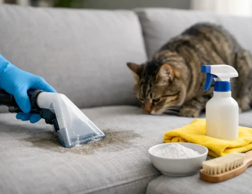 Sofa Cleaning Cat Urine Odour Fixes