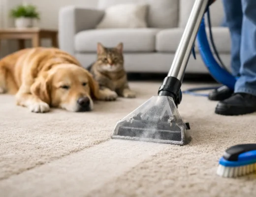 Carpet Cleaning for Pet Odours That Lasts
