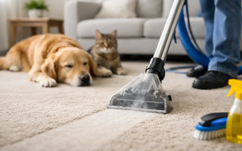 Carpet Cleaning for Pet Odours That Lasts