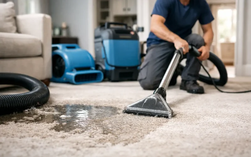 Emergency Wet Carpet Drying Done Right