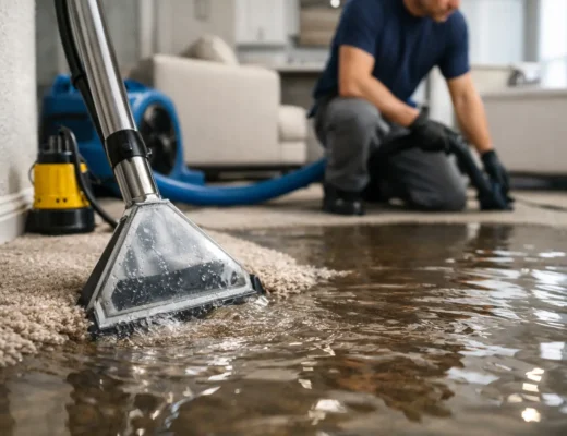 Flooded Carpet Restoration Service Explained