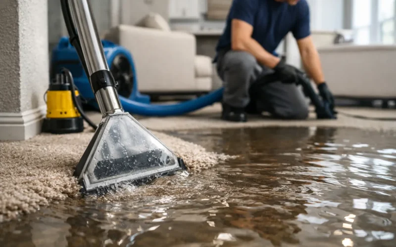 Flooded Carpet Restoration Service Explained