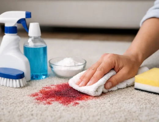 How to Remove Carpet Stains Properly
