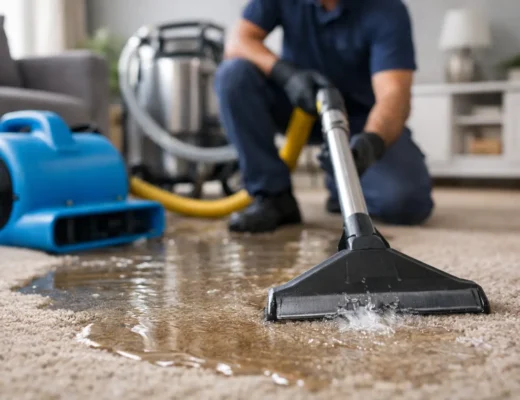 Same Day Flood Response for Wet Carpets