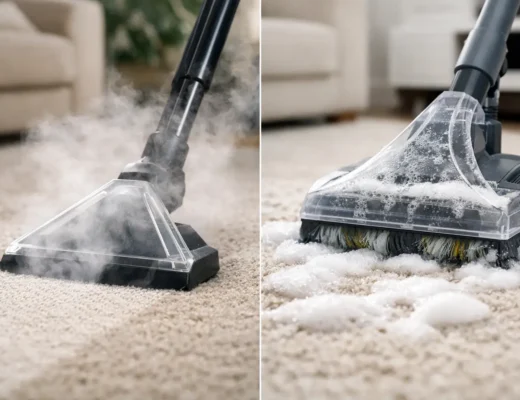 Steam Cleaning vs Shampooing Carpets