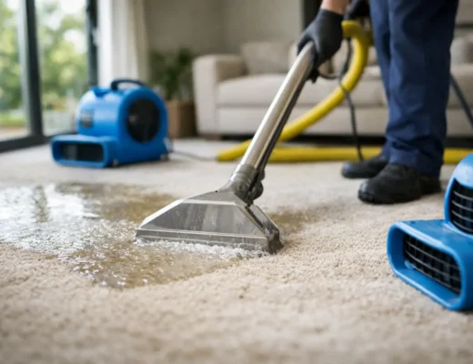 Sutherland Shire Wet Carpet Drying Done Right