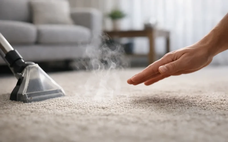 Why Does Carpet Smell After Cleaning?