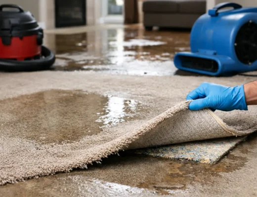 Can Flood Damaged Carpet Be Saved After Water?