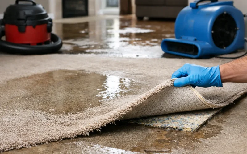 Can Flood Damaged Carpet Be Saved After Water?