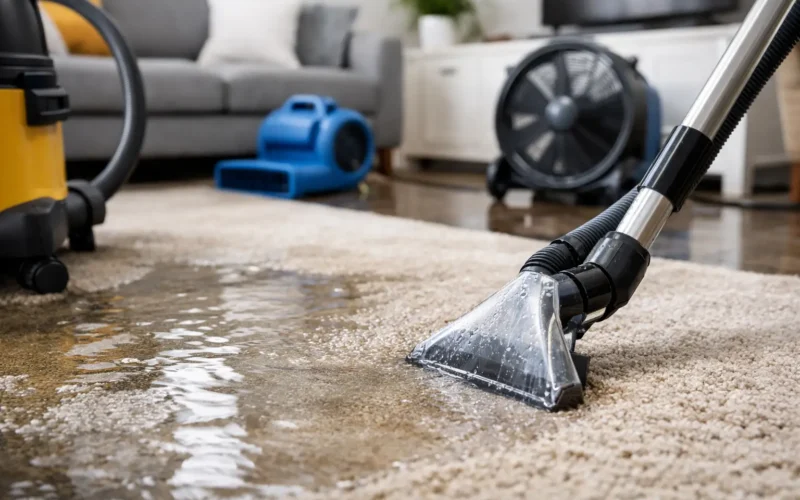 Flood Recovery Guide for Carpets After Water Damage