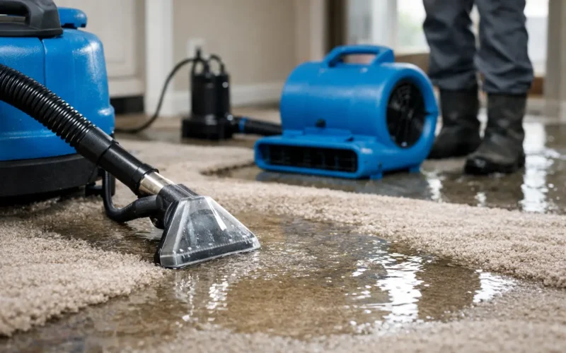 How to Restore Waterlogged Carpet Safely