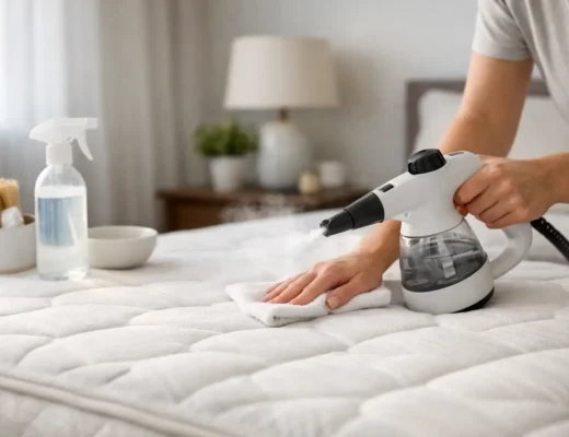 How to Sanitise a Mattress Safely at Home