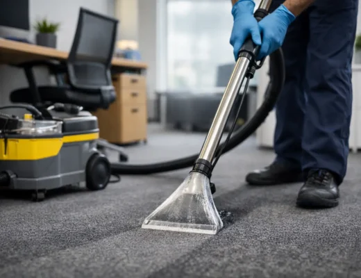 How to Sanitise Office Carpets Properly