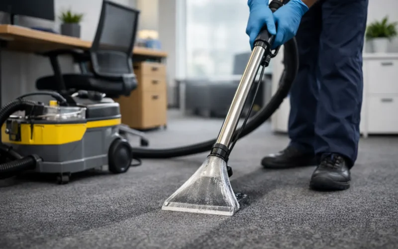 How to Sanitise Office Carpets Properly