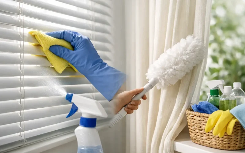Blinds and Curtains Cleaning for a Healthier Home