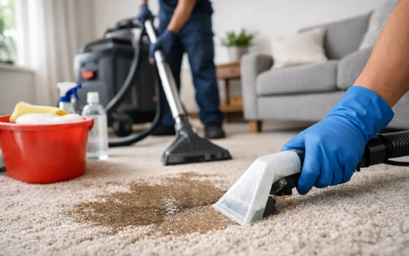 Emergency Carpet Cleaning in Sydney: First Steps