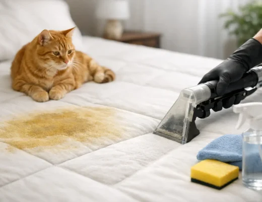 Pet Urine Mattress Cleaning That Actually Works
