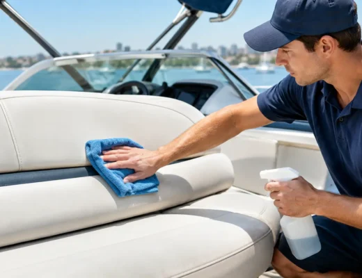 Boat Upholstery Cleaning Service for Sydney Boats