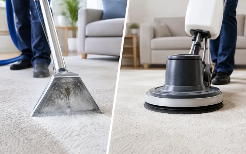 Hot Water Versus Dry Cleaning for Carpets